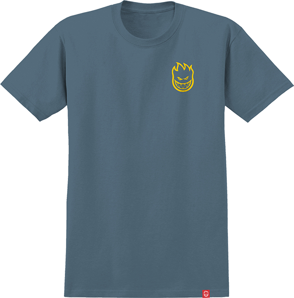 Spitfire Lil Bighead Tee Blue/Yellow