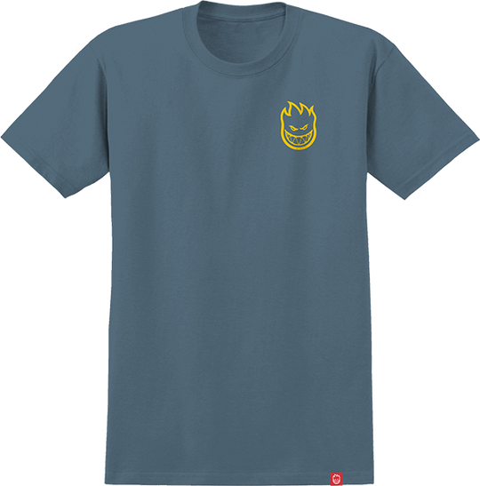Spitfire Lil Bighead Tee Blue/Yellow