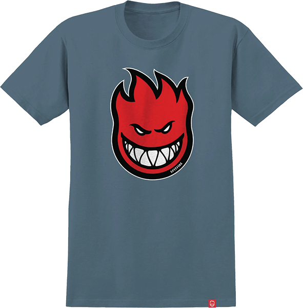 Spitfire Bighead Fill Tee Indigo Blue/Red/Black/White