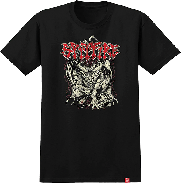 Spitfire Demon Tee Black
