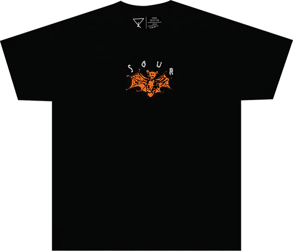 Sour Bat Tee Black