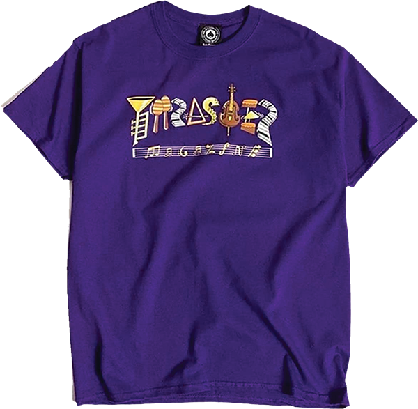 Thrasher Fillmore Logo Tee Purple