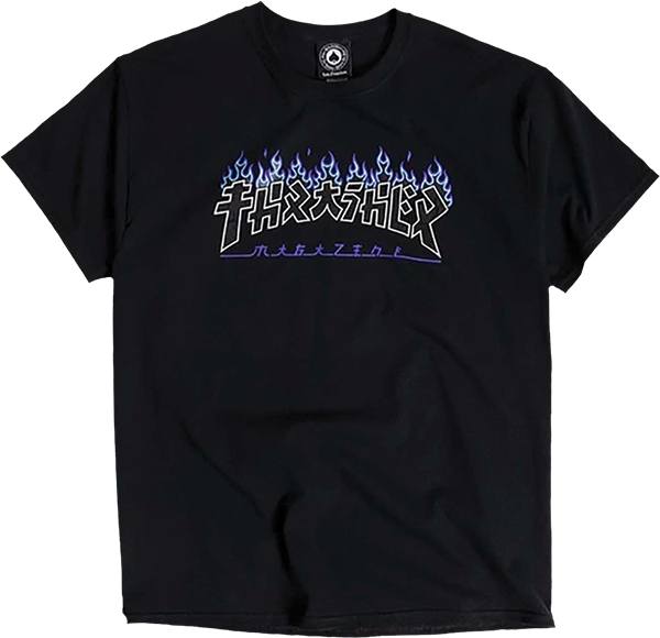 Thrasher Godzilla Charred Tee Black