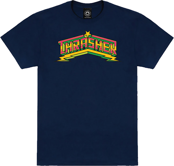 Thrasher Luchadora Tee Navy