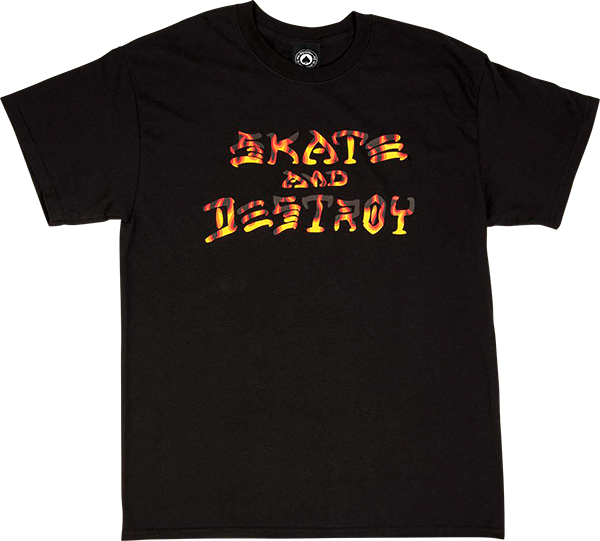 Thrasher Sad Bbq Tee Black