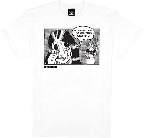 Thrasher Toy Machine Girlfriend Tee White
