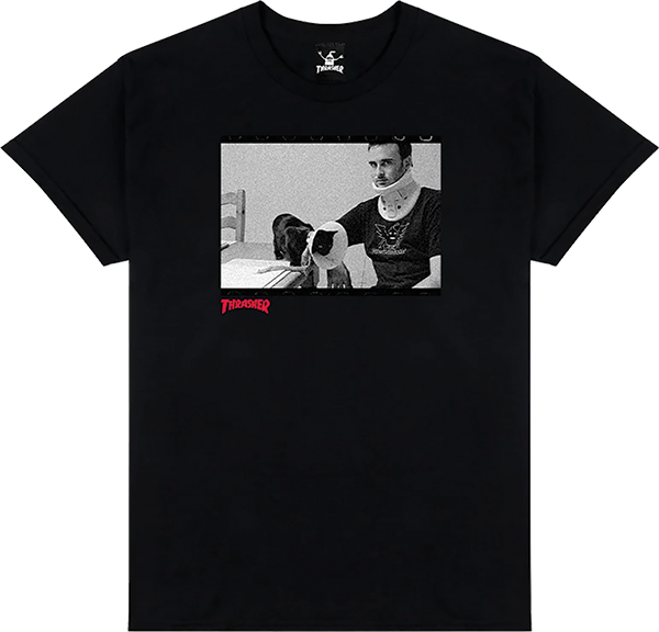 Thrasher Toy Machine Templeton Tee Black