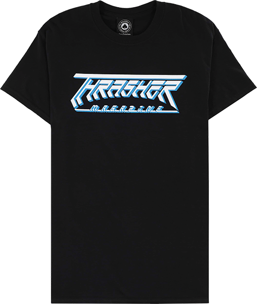 Thrasher Future Logo Tee Black