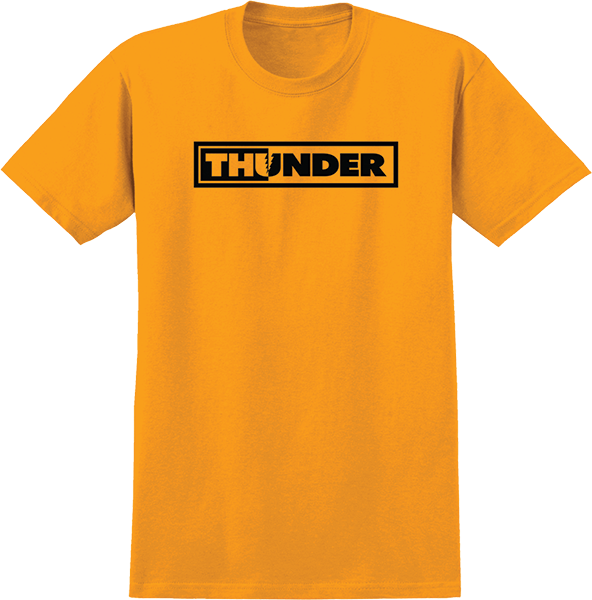 Thunder Trucks Bolt Logo Tee Gld/Black