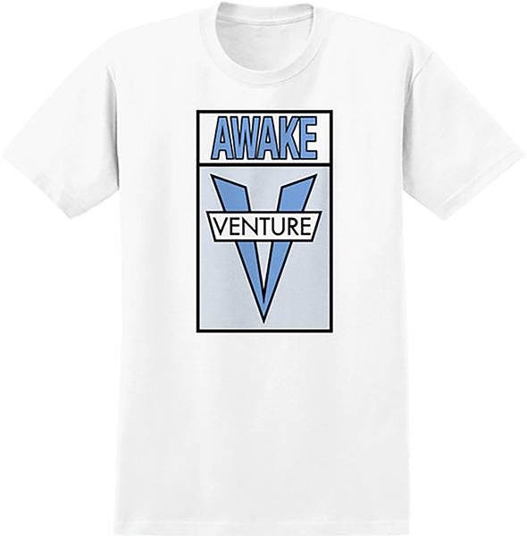 Venture Awake Tee White/Blue