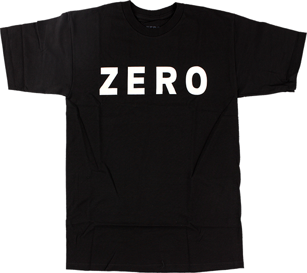 Zero Army Logo Tee Black/White