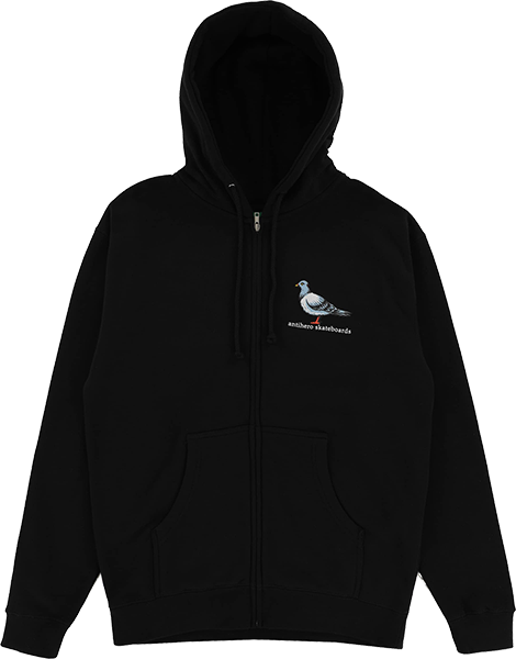 Anti-Hero Lil Pigeon Zip Hoodie Blk/Multi/Color