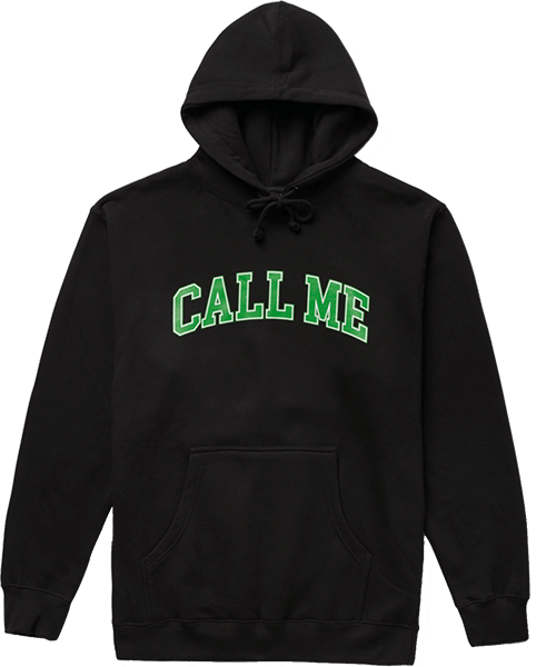 Call Me 917 Call Me Hoodie Black