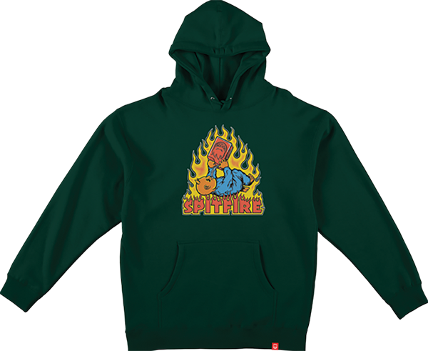 Spitfire Demonseed Hoodie Alpine Green