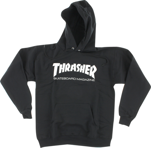Thrasher Skate Mag Hoodie Black/White