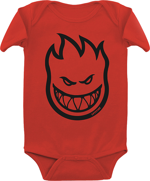 Spitfire Bighead Onesie 24M-RED/BLK