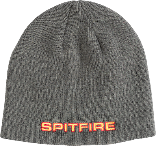 Spitfire Classic '87 Beanie Charcoal/Gold/Red