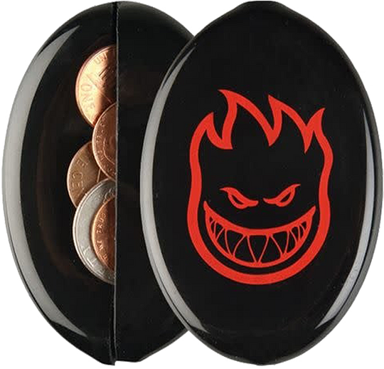 Spitfire Bighead Fill Coin Pouch Black