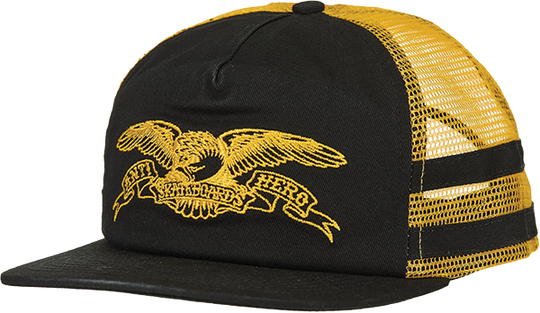 Anti-Hero Basic Eagle Snapback Adj-Black/Yellow