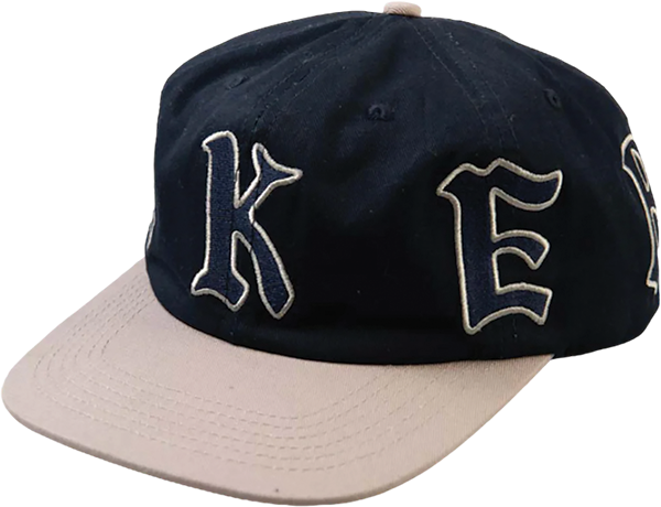Baker Wrapped Hat Adj-Navy