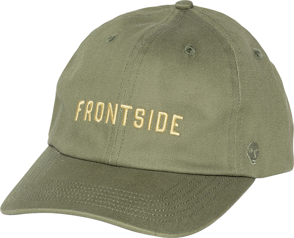 Opera Skateboards Frontside/ Backside Hat Adj-Olive