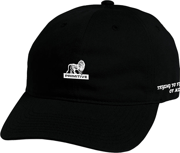 Primitive Trenchtown Hat Adj-Black