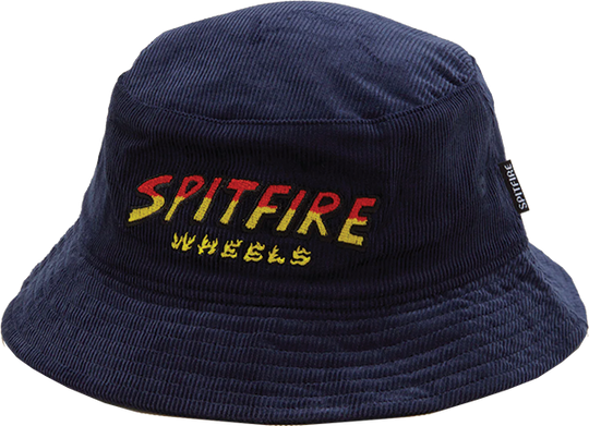 Spitfire Hell Hounds Script Bucket Hat Ofm-Navy