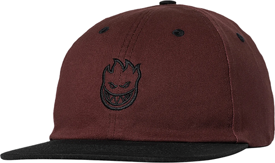 Spitfire Lil Bighead Hat Adj-Burgundy/Black