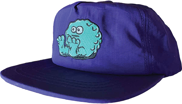 Snot Wide Boy Booger Logo Hat Purple