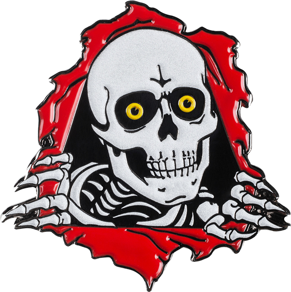 Powell Ripper Lapel Pin Glow