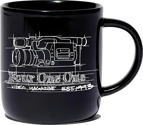 411 Vx Coffee Mug Black