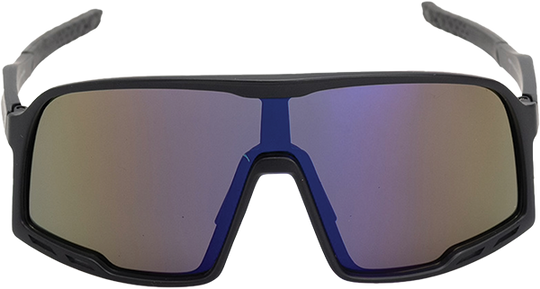 CHPO Henrik Sunglasses Black/Purple Mirror