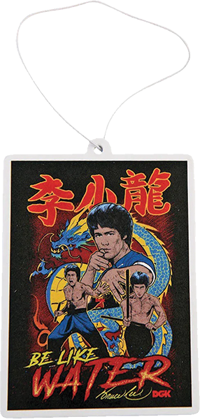 DGK Bruce Lee Fury Air Freshner Black