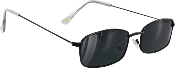 Glassy Rae Black Sunglasses