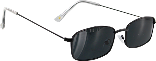 Glassy Rae Black Sunglasses