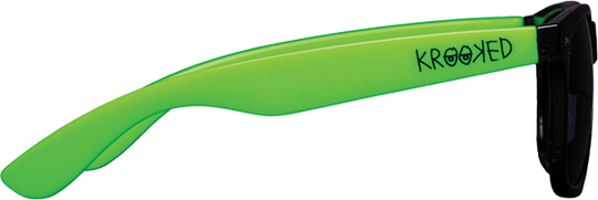 Krooked Eyes Sunglasses Green/Black