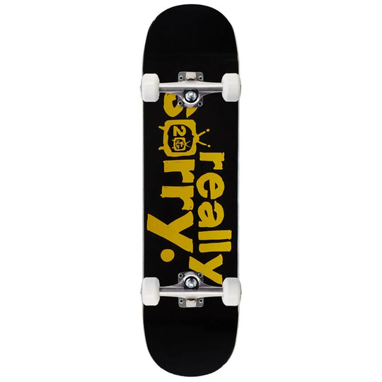 FLIP TEAM SCRIBBLE LOGO BLACK COMPLETE 8.25