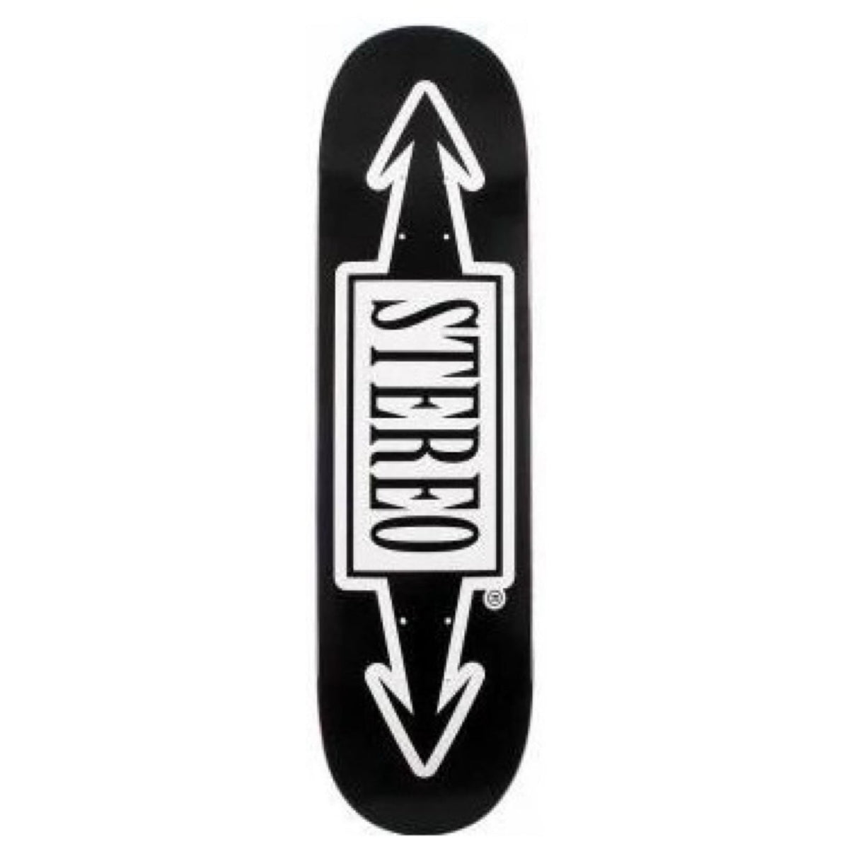Stereo Team Arrow Black 8.25" Skateboard Deck