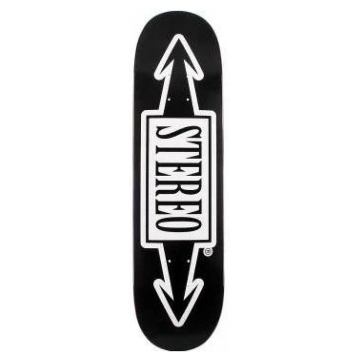 Stereo Team Arrow Black 8.25" Skateboard Deck
