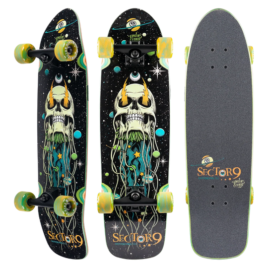 Sector Nine Chop Hop Charge 30.5" X 8.625" Cruiser Complete Skateboard
