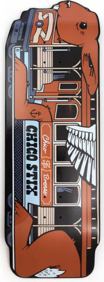 Chico StixJeremy Fish Cable Car Shaped Deck 10.00
