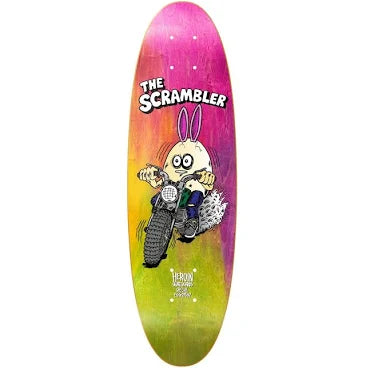 HEROIN TEAM THE SCRAMBLER EGG SHAPED DECK 7.87 X 26.50