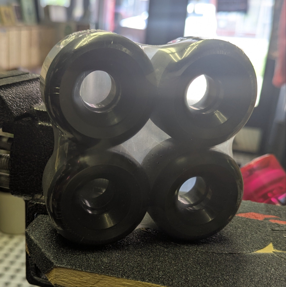 HAZE WHEELS (from France) | Soft nude - BLACK