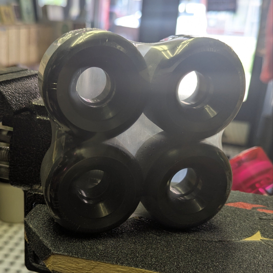 HAZE WHEELS (from France) | Soft nude - BLACK