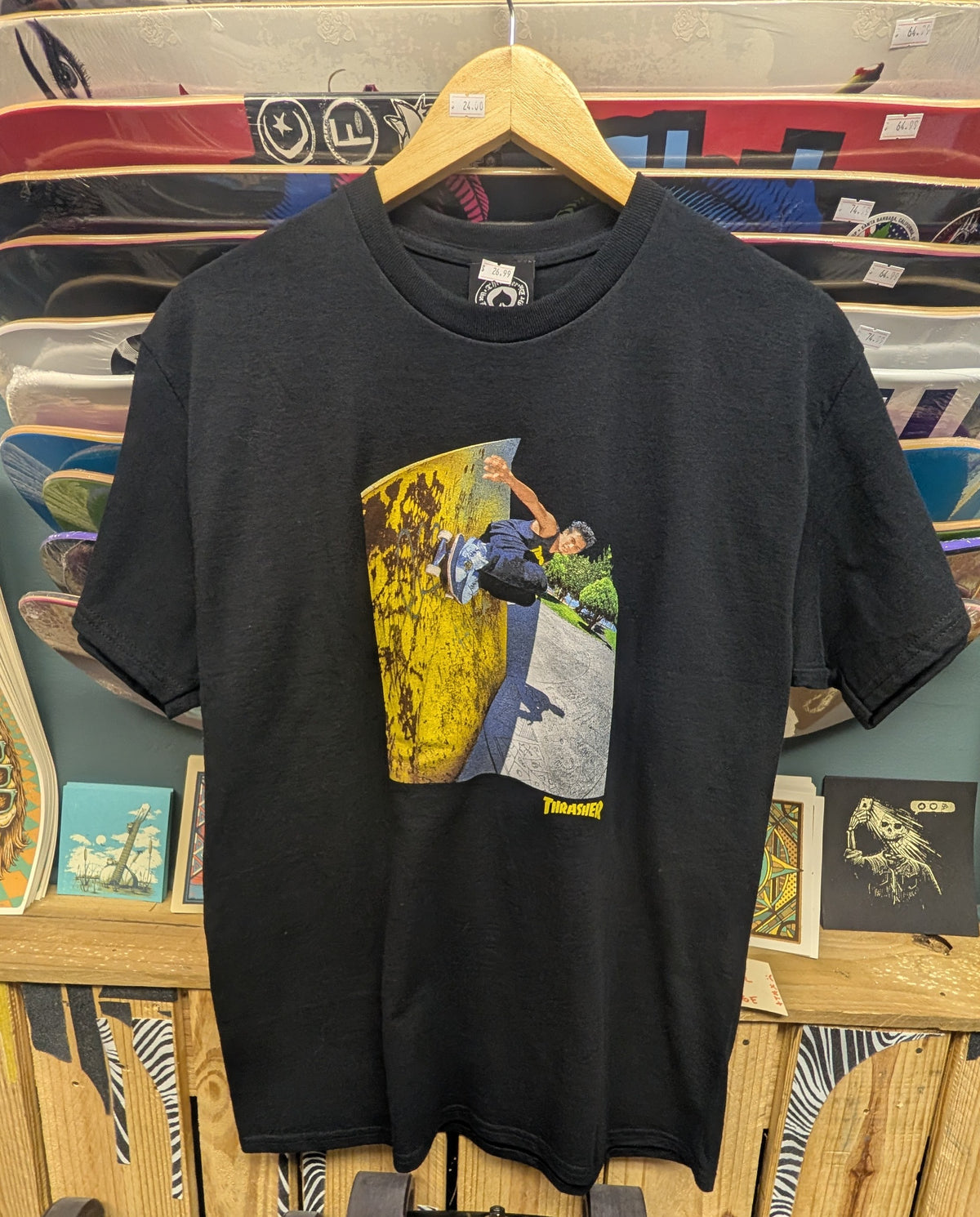 Thrasher wallride shirt