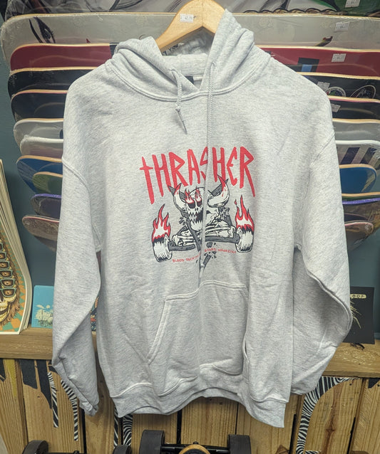 Thrasher x Toy Machine hoodie
