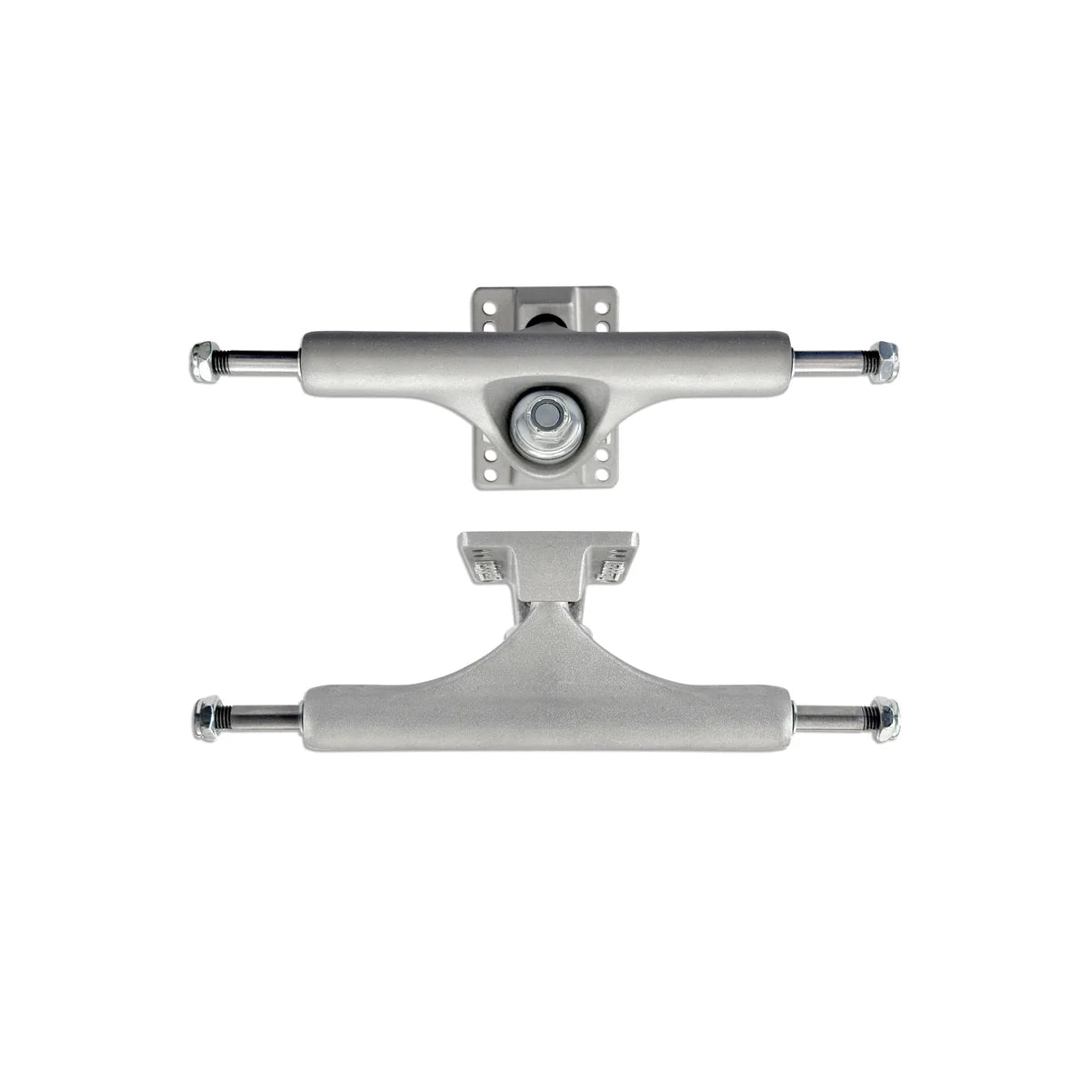 Slappy Skateboard Trucks ST1 Classic 8-Hole Baseplate Raw 8.25" Pair