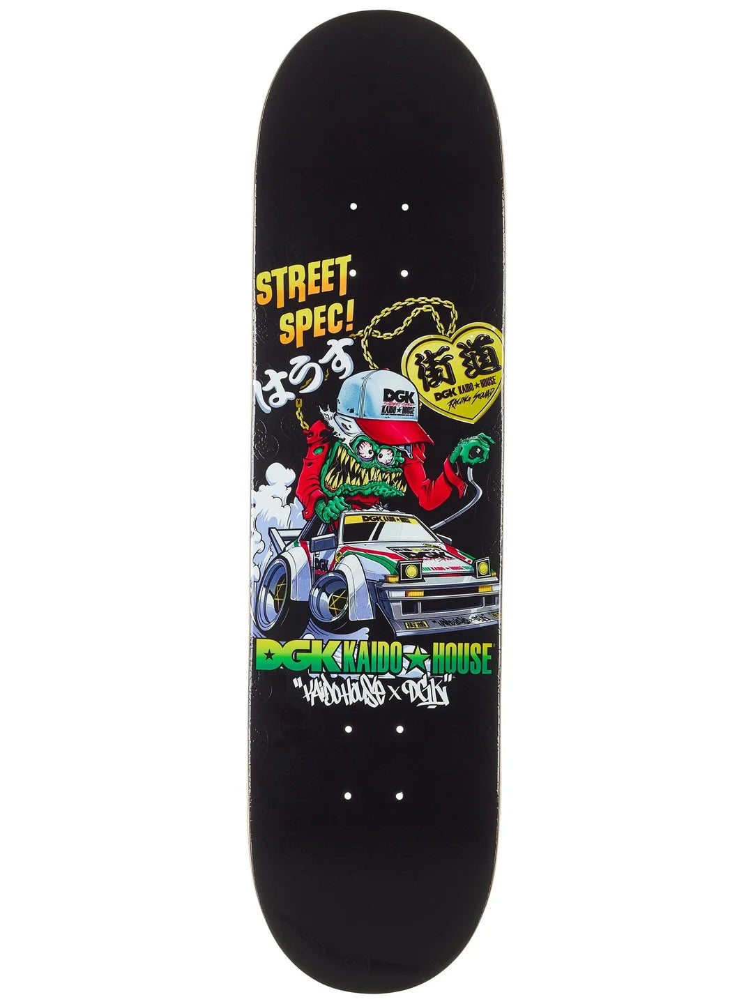 DGK x Kaido House Wide Open Embossed Deck