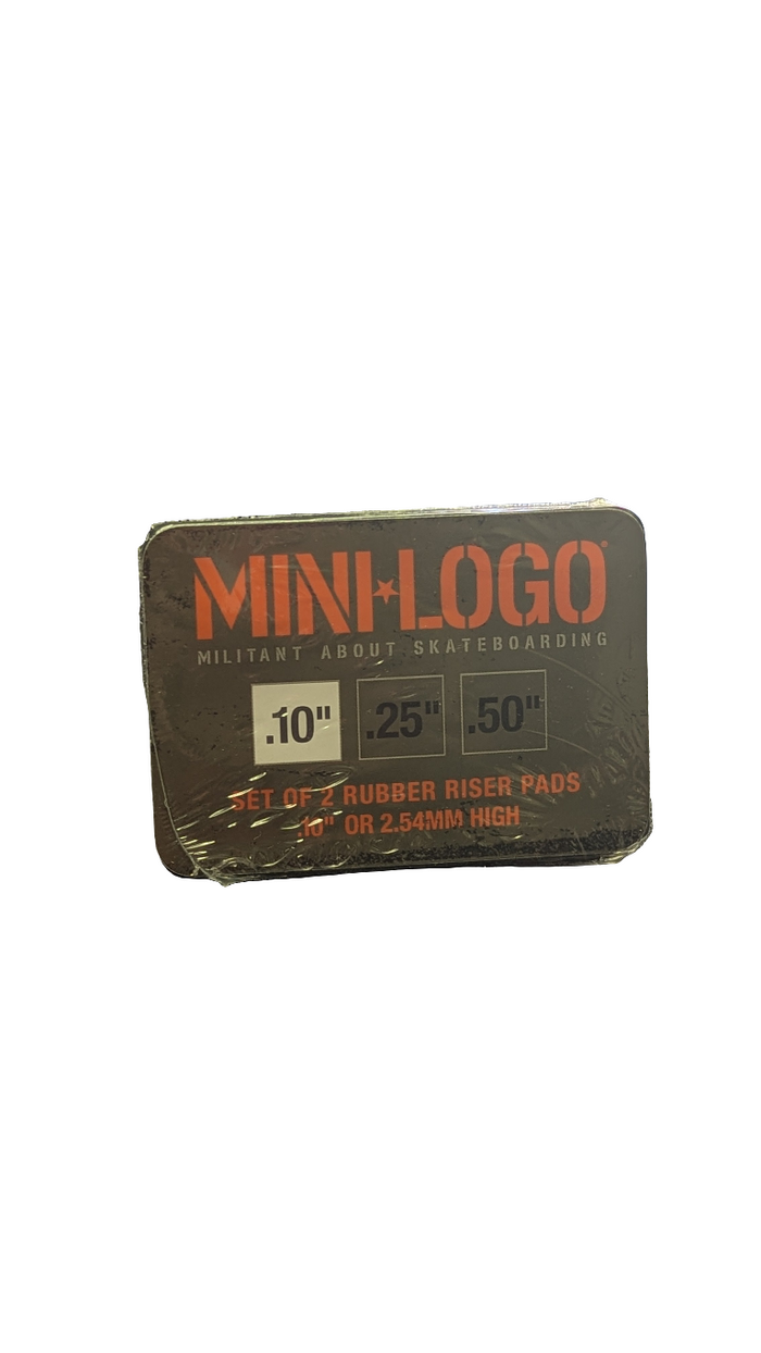 Mini Logo Shock Pads 1/10" Black