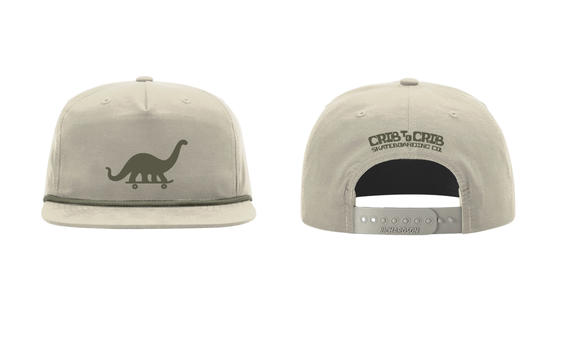 CRIB TO CRIB 5-PANEL FLAT BILL SUMMER HAT - 2026 (pre-order)